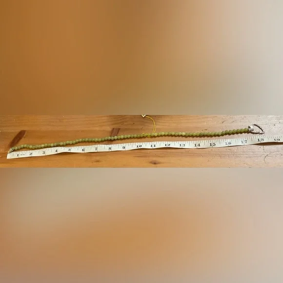 Connemara Marble:Genuine Connemara Marble beaded Celtic necklace sterling charm - Picture 9 of 9